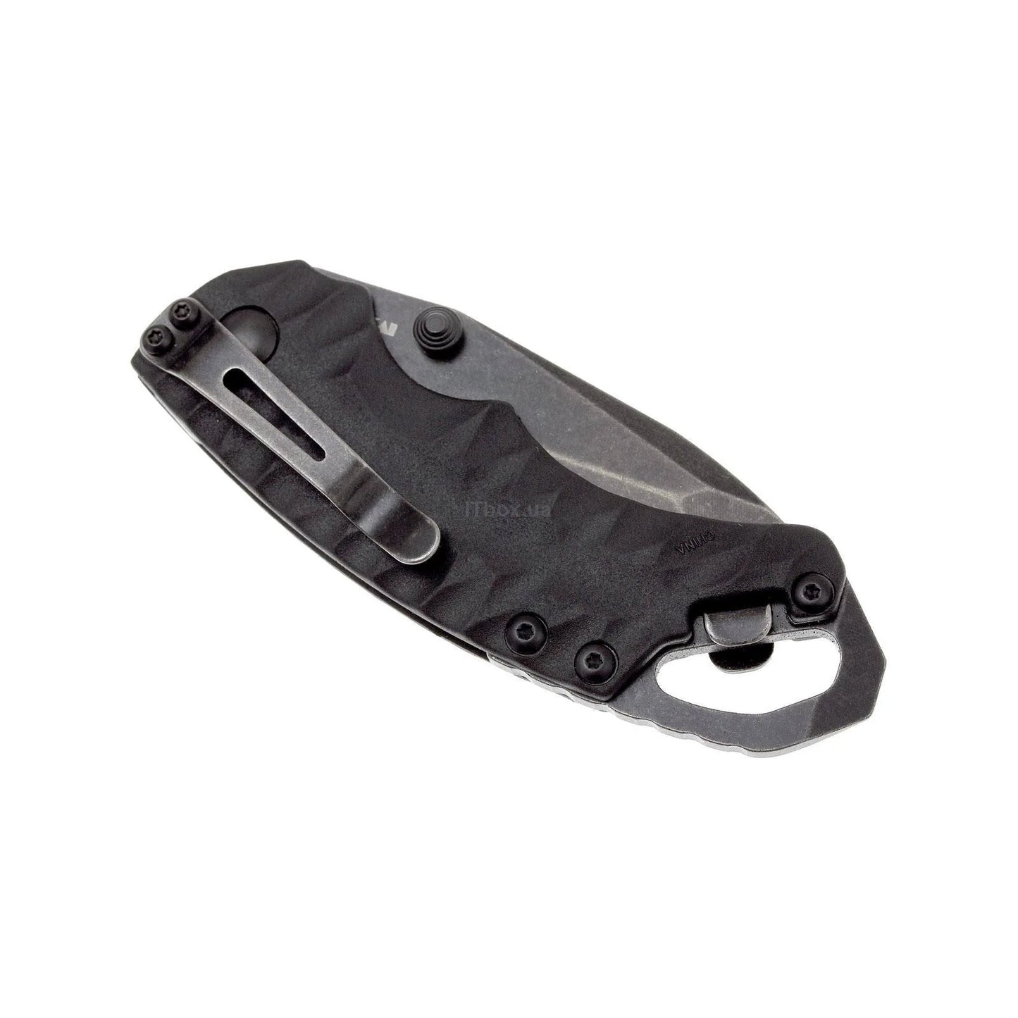 Kershaw 8750 Shuffle II Multi-Function Folding Knife 2.25" BlackWashed Tanto Blade, GFN Handles
