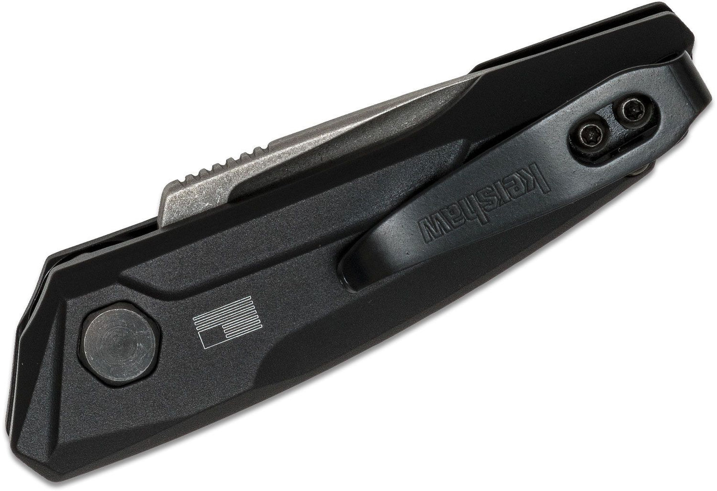 Kershaw 7250 Launch 9 AUTO Folding Knife 1.8" Working Finish CPM-154 Drop Point Blade, Black Anodized Aluminum Handles