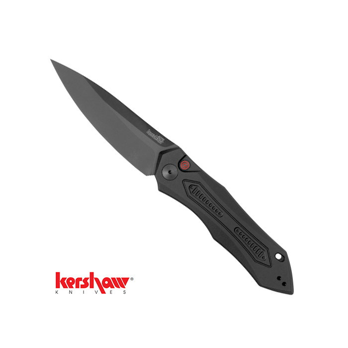 Kershaw 7800BLK Launch 6 AUTO Folding Knife 3.75" CPM-154 Black DLC Blade