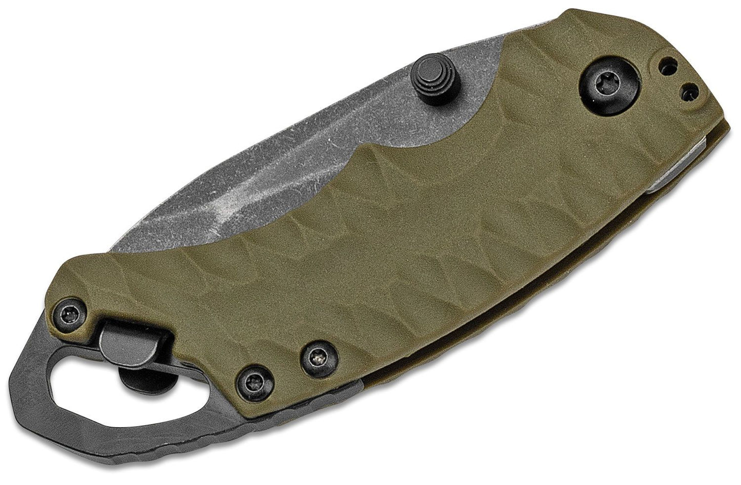Kershaw 8750 Shuffle II Multi-Function Folding Knife 2.25" BlackWashed Tanto Blade, GFN Handles