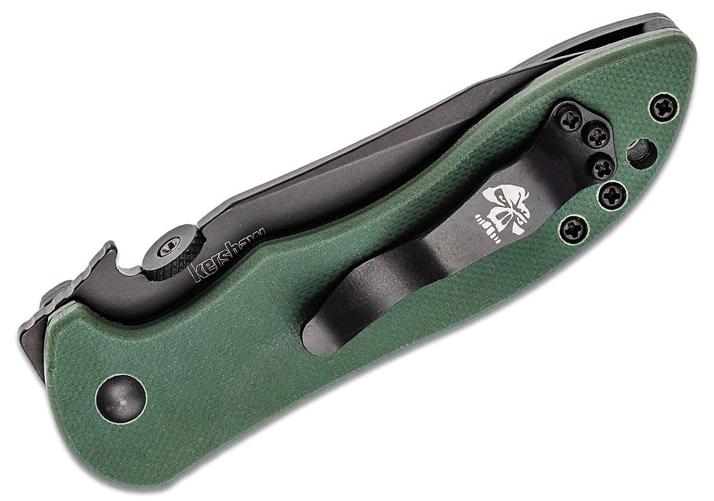 Kershaw Emerson 6074OLBLK CQC-5K Folding Knife 3" Black Blade, OD Green