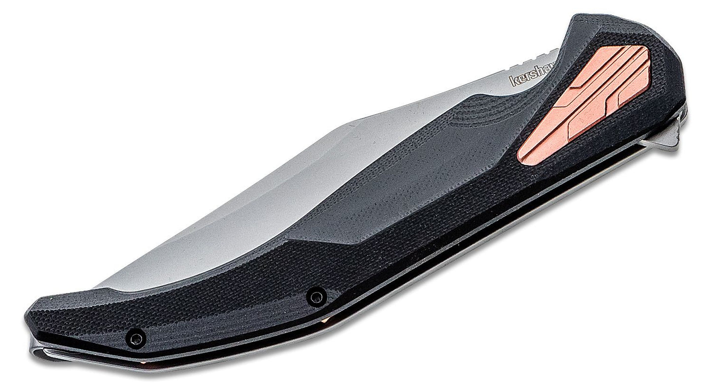 Kershaw 2076 Strata KVT Flipper Knife 4.5" D2