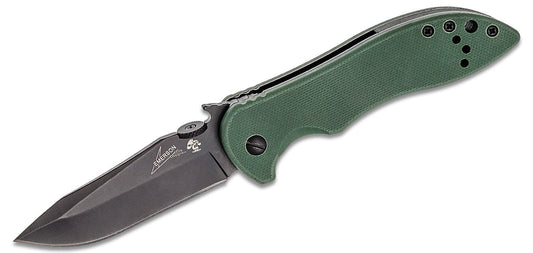 Kershaw Emerson 6074OLBLK CQC-5K Folding Knife 3" Black Blade, OD Green