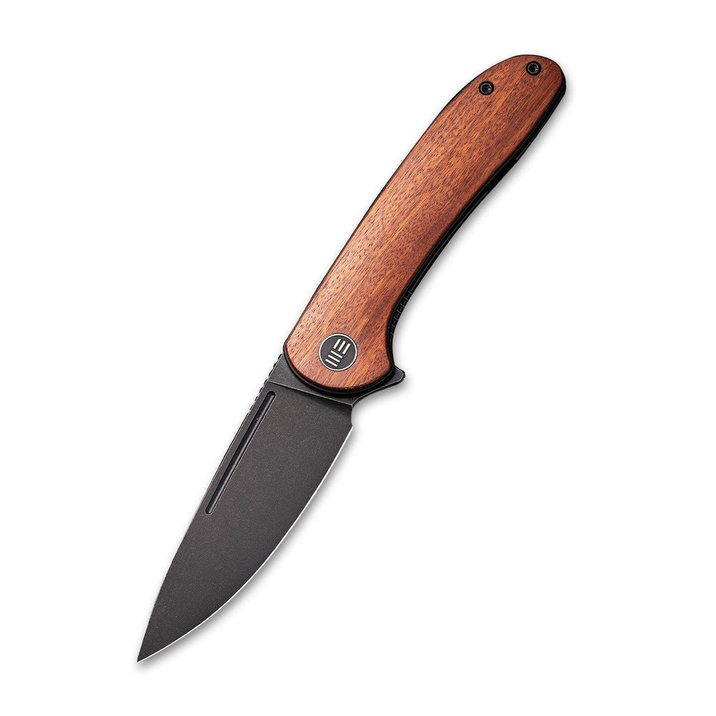 WEKNIFE Saakshi Flipper Knife Wood Handle (3.30" CPM 20CV Blade)