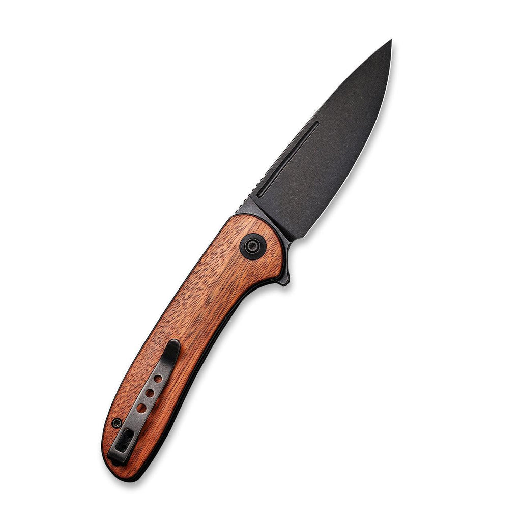 WEKNIFE Saakshi Flipper Knife Wood Handle (3.30" CPM 20CV Blade)