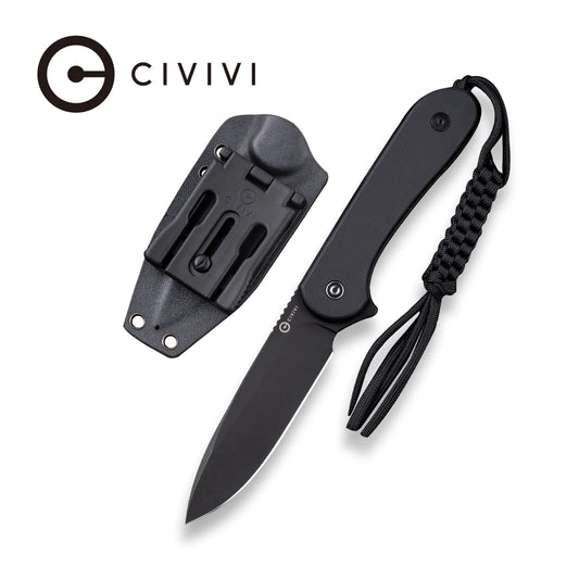 CIVIVI Elementum Fixed Blade Knife G10 Handle (3.98" D2 Blade) - C2105A