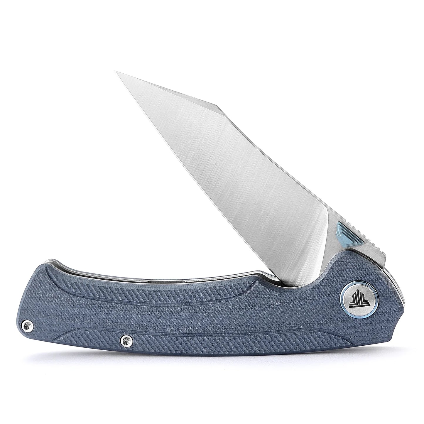 Trivisa Lynx-03G Thumb Stud,3.66" S35VN Steel,G10 Handle