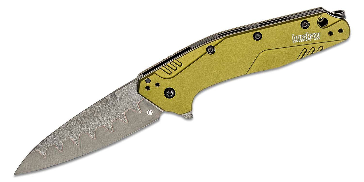 Kershaw Dividend 1812OLCB COMPOSITE BLADE N690 + CPM-D2 Spring Assist A/O knife