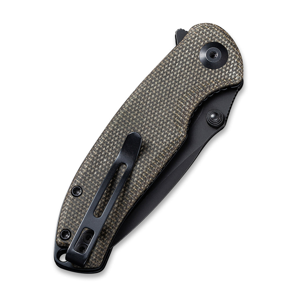 CIVIVI Pintail Flipper And Thumb Stud Knife Micarta Handle (2.98" CPM S35VN Blade) - C2020C