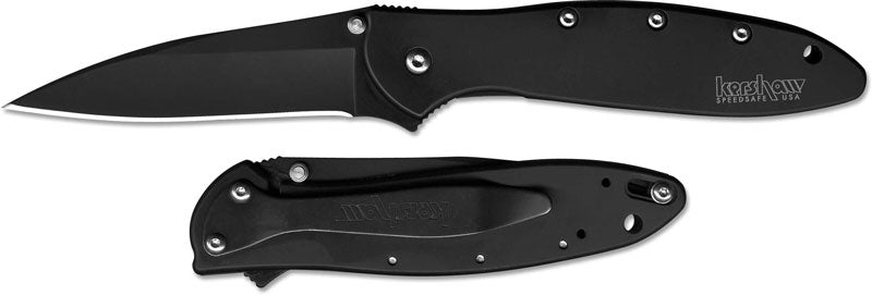 Kershaw 1660 Leek, Black 3”, Ken Orion USA