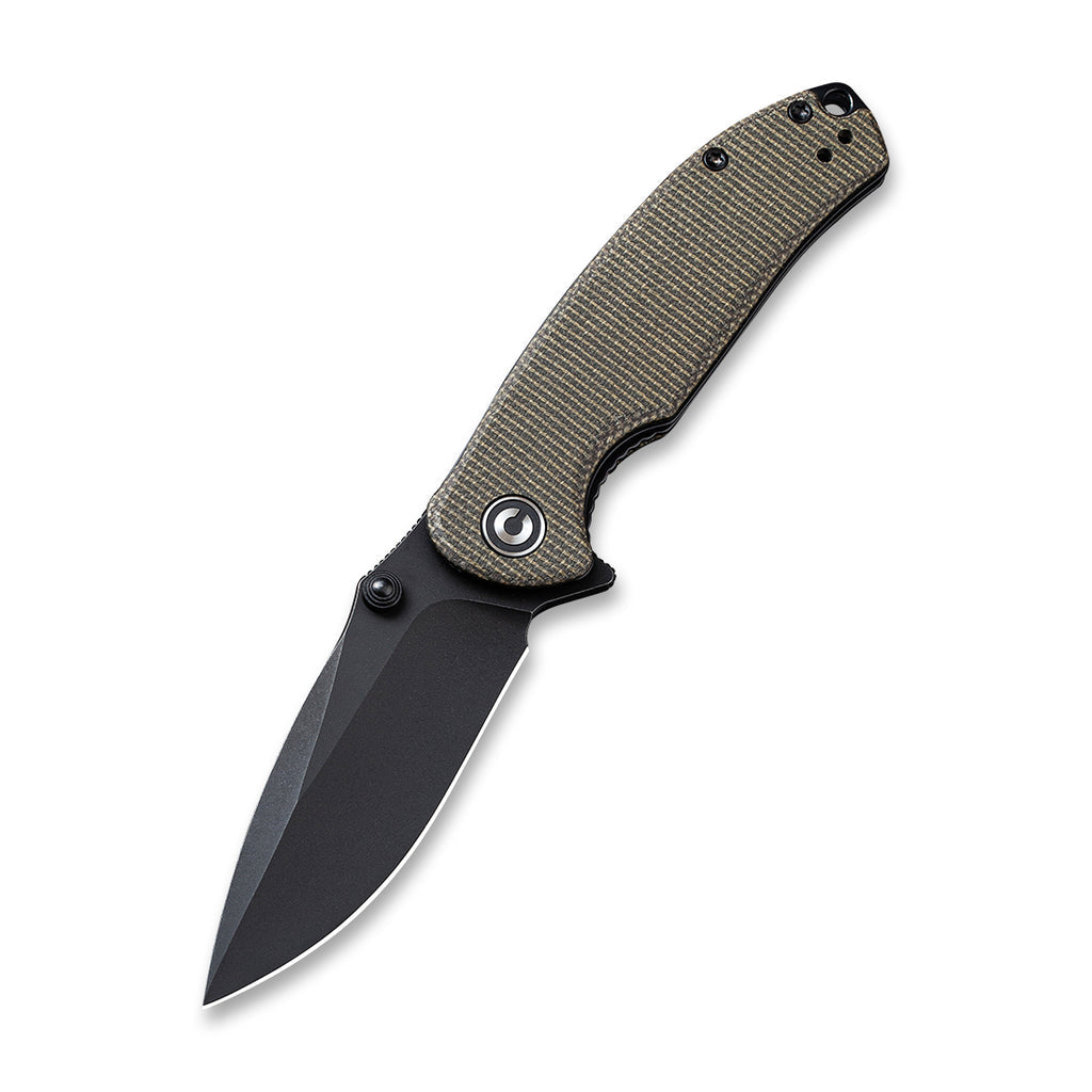 CIVIVI Pintail Flipper And Thumb Stud Knife Micarta Handle (2.98" CPM S35VN Blade) - C2020C