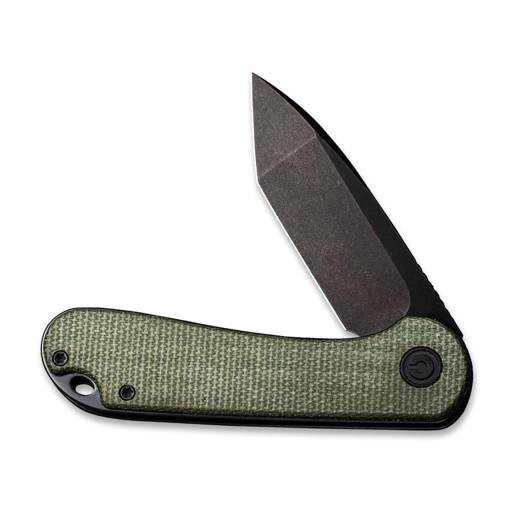 CIVIVI Elementum Flipper Knife Micarta Handle (2.96" D2 Blade) - C907T-E