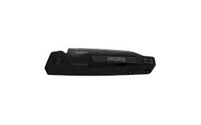 Kershaw 7550 Launch 11 AUTO Folding Knife 2.75" Black CPM-154 Reverse Tanto Blade, Black Aluminum Handles