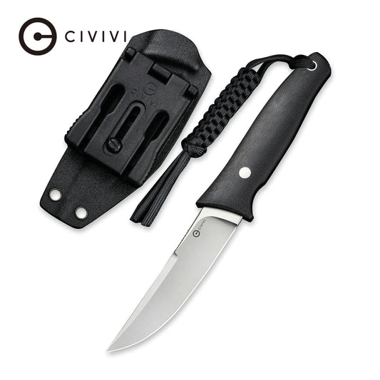 CIVIVI Tamashii Fixed Blade Knife G10 Handle (4.07" D2 Blade) - C19046-1