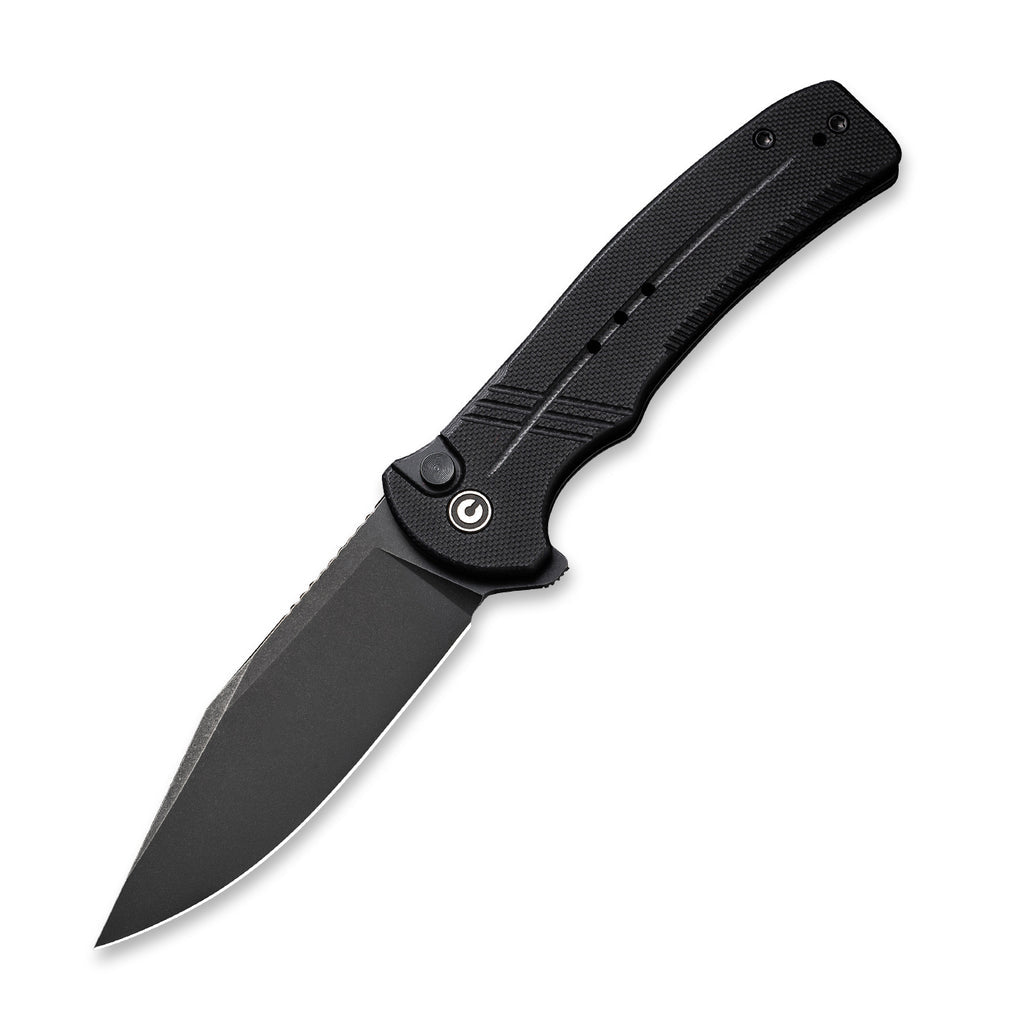 CIVIVI Cogent Flipper And Button Lock Knife G10 Handle (3.47" 14C28N Blade) - C20038D-1